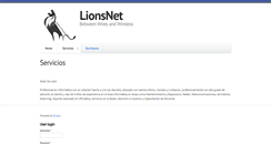 Desktop Screenshot of lion-s.net